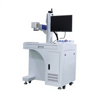 Machines de marquage laser à fibre multifonctionnelles entièrement automatiques à vente directe, équipement de gravure et de décapage de peinture à refroidissement par air de haute performance