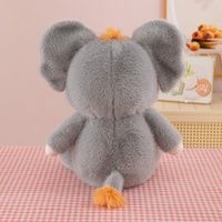 Peluche Mignonne en Forme d'Éléphant à Long Nez, Poupée de Dessin Animé, Rembourrage en Coton PP, Décoration Thème Zoo, Peluche Personnalisée, Cadeaux pour Enfants