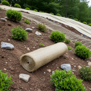 Rete in Juta per Protezione di Pendii 4ft X 112ft, Ecologica e Resistente per Progetti di Paesaggistica - Product Image 2