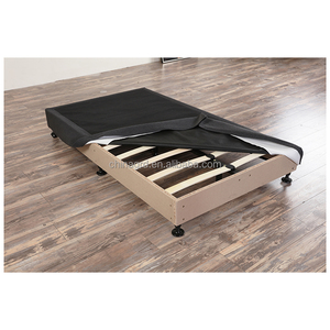 Meubles de lit modernes abattant cadre <span class=keywords><strong>sommier</strong></span> à lattes base de lit double en gros en Chine - Product Image 2