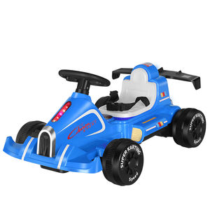 سيارة كهربائية للأطفال من <span class=keywords><strong>2</strong></span> إلى 4 سنوات بأربع عجلات سيارة جو كارت مع بطارية بلاستيكية تعمل بالبطارية - Product Image 2