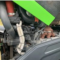 Tracteur agricole d'occasion DEUTZFAHR 6215TTV 215HP 4x4 en bon état pour l'exportation mondiale