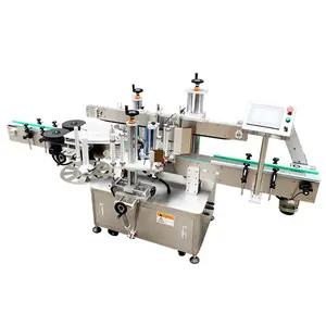 DH-290 Fully Automatic Adhesive Stick Label 2 Sides Labeling Machine