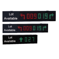 Feu de circulation LED avec LED haute luminosité et matériau plastique pour application en parking