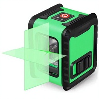 Niveau laser croisé vert Hongsheng Artisan Core LV02, mini compact, haute précision, lumière vive, avec sac en tissu