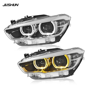 Faro Delantero LED Jushun para BMW Serie 1 F20, Doble Color DRL, Versión de Alta Gama, 12V, Luz Baja Halógena - Product Image 4