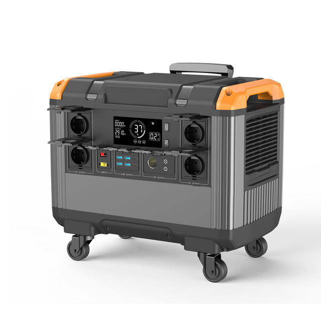 Stackable Expandable Home Outdoor Fast Charging Battery 1000W 1500W 2000W 3000W Solar Portable Power Station