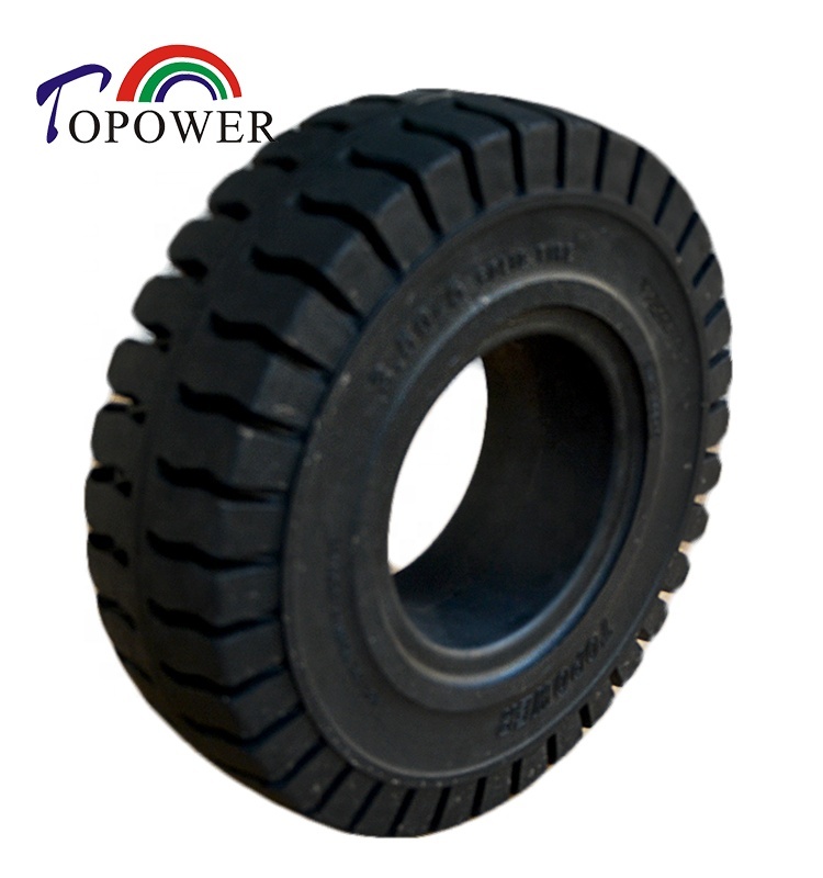 3.00-5 Solid Rubber Tire for Hand Truck Pallet Cart Trolley and Warehouse Equipment