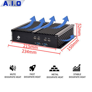 Venta Directa al por Mayor, Mini PC de Diseño con Windows 10, OEM J1900, Mini PC Industrial Integrado, Android 11 - Product Image 3