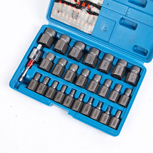 Bolt <b>Screw</b> Remover <b>Set</b> Metric Industrial Grade 0.8 In Drive Size Repair Tool For Broken <b>Screws</b> - Product Image 1