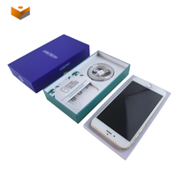 Boîte de téléphone rigide personnalisée avec logo imprimé en usine, avec insert floqué, boîte d'emballage pour téléphone portable, pour ensemble d'appareils électroniques