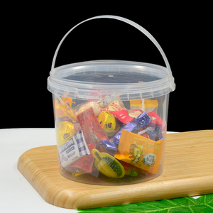 500ml/1000ml/2000ml sữa trà cửa hàng takeout nước trái cây container nhựa uống xô với xử lý tùy chỉnh tái sử dụng BOBA ly và nắp đậy - Product Image 5