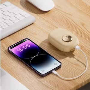 Yun nuovo Design 3in 1 banca ricaricabile scaldamani Super calda pila a doppia faccia per uso esterno auto USB/batteria scaldamani - Product Image 6