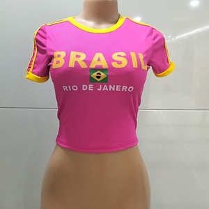 Camiseta corta de verano para mujer, estilo chaleco, ajustada, 100% algodón jersey, a la moda, con hombros descubiertos, de punto anti-bolitas - Product Image 6