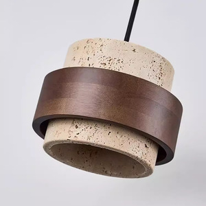 Lámpara Colgante Vintage Wabi Sabi Huangdongshi, Lámpara Retro para Dormitorio o Comedor - Product Image 2