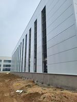 Panneau sandwich en laine de roche avec bordure scellée en polyuréthane ignifuge A1, panneau isolant pour mur extérieur industriel courbé et plat