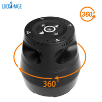 Luckimage Caméra de Conférence USB avec Microphone Audio Intégré, Suivi Automatique IA, pour Salles de Réunion, Caméra de Conférence 360° pour Smart TV