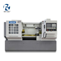 Torno CNC Horizontal de un Solo Husillo y Bancada Plana CK6140 |   Centro de Torneado de Alta Precisión con Eje de 52 mm y Alcance de 400 mm