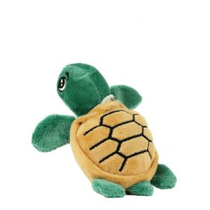 Vente en gros de jouets en peluche d'animaux marins mignons de 12 cm, tortue de mer arc-en-ciel, porte-clés, animal en peluche, ornement suspendu pour cadeau - Product Image 6
