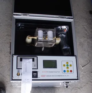 Probador de aceite de transformador, máquina de prueba de voltaje de ruptura de aceite