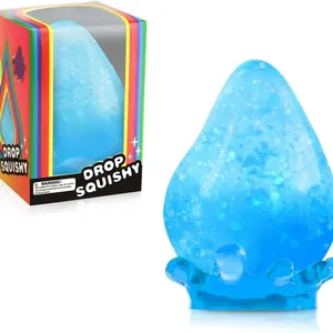 Juguete de Peluche de Látex con Forma de Gota de Agua Estilo Needoh, Juguete Sensorial Antiestrés de Ascenso Lento, Juguetes para Aliviar la Ansiedad Unisex - Product Image 3