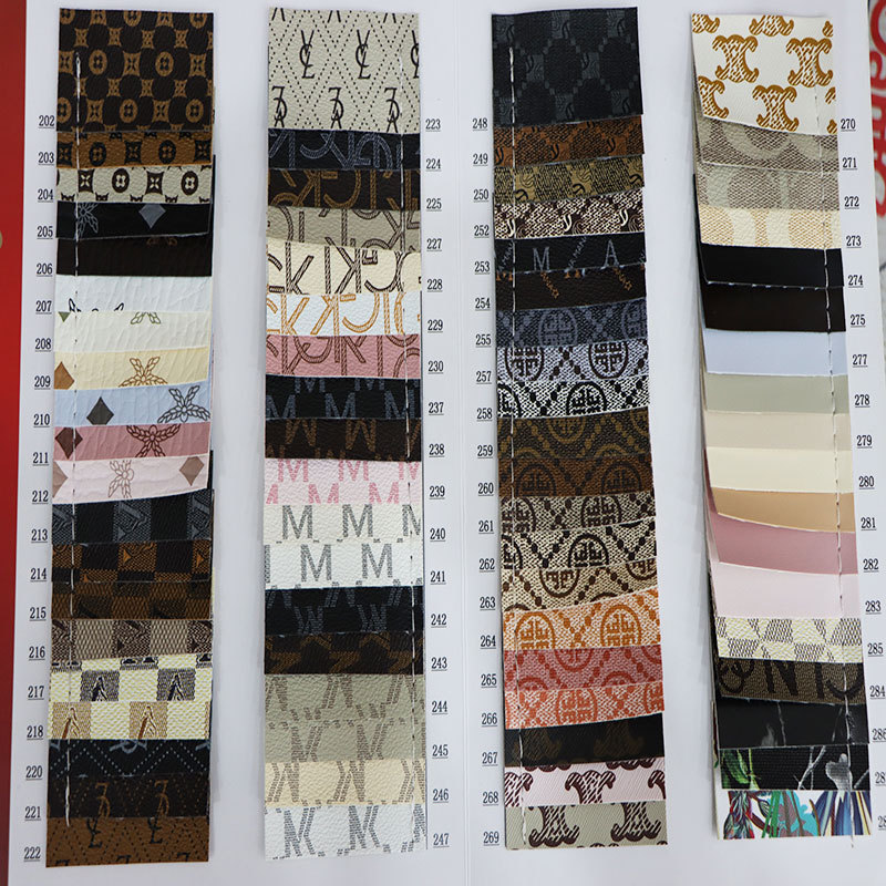Waterproof Rexine Leather Embossed Printed PVC