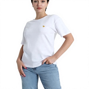 เสื้อถักคอเต่าแขนสั้นสีพื้นสำหรับผู้หญิงไซส์ใหญ่ EVER GLOW รุ่นซัมเมอร์ ผลิตจากผ้าฝ้าย 100% ป้องกันรอยยับ แห้งเร็ว ระบายอากาศได้ดี - Product Image 1