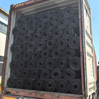 Géogrille triaxiale en HDPE à résistance multidirectionnelle pour la stabilisation des routes en gravier et le renforcement des sous-sols sur chantier