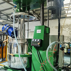 Vacuum Mixer Stainless Steel Vertical High Low <b>Speed</b> <b>Paint</b> Coating Mixing Equipment 3 Kw Stir - Product Image 3