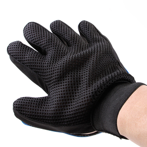 Silicone Dog Horse Grooming <b>Cleaning</b> <b>Bath</b> Gloves Massage Brush Dog Washing <b>Pet</b> Hair Remover Gloves - Product Image 4