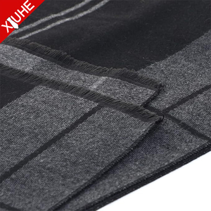 Bufandas Personalizadas para Hombre, Cálidas, Largas y Suaves, Estampadas, de Alta Calidad, con Borlas a Cuadros, Bufanda Gruesa Clásica de Jacquard de Rayón - Product Image 6