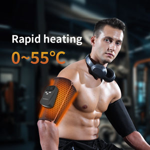 Masseur de jambes à pression d'air, taille réglable, rechargeable par USB, avec contrôle de la minuterie pour la relaxation musculaire - Product Image 3