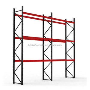 Heda Racking Heavy Duty Warehouse Storage Racking Estantes apilables y estanterías Pallet Rack Correa de seguridad - Product Image 1
