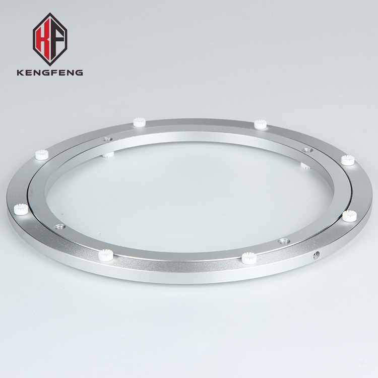 Кухня 10 "250 мм настольных подносов" ленивая Сьюзан "Алюминиевый вращающиеся подшипники dinging Таблица Вращающаяся круглая поворотная пластина подшипника