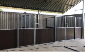 กล่องม้าที่มั่นคงเคลื่อนย้ายได้หรูหราทนทานต่อสภาพอากาศที่กำบังสำหรับสโมสรขี่ม้ามืออาชีพ - Product Image 6