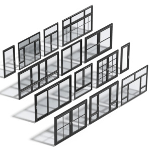 Modern Automatisch Bovenhangend Aluminium Glazen Luifelraam Met Thermisch Onderbrekingsframe Voor Buitenventilatie En Weersbescherming - Product Image 2