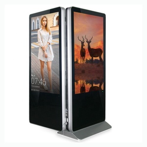 49 Inch Floor Stand Android Double Sided Advertising Digital Signage Display Wifi Lcd <b>Touch</b> <b>Screen</b> <b>Monitors</b> - Product Image 2