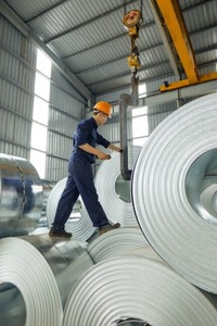Bobina de Acero Galvanizado Laminado en Frío Q235, Acero Dulce con Bajo Contenido de Carbono, Estándar ASTM, Certificado ISO9001, Servicio de Soldadura para Uso en Construcción - Product Image 5