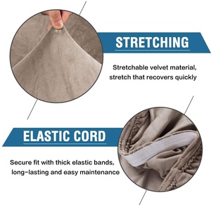 Sağlıklı ve çevre çevre dostu Slipcovers yemek sandalye kılıfı sandalye Slipcover streç sandalye kılıfı s yemek odası takımı 4 - Product Image 4