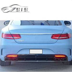 Materiale PP <span class=keywords><strong>C217</strong></span> kit carrozzeria adatti per classe S W217 2014-2020Year S65 style car bumper W222 coupe S65 Body kit griglia per <span class=keywords><strong>C217</strong></span> - Product Image 2