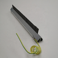 Brosse ESD pour l'impression industrielle, brosses antistatiques, brosses en acier inoxydable antistatiques ESD personnalisées