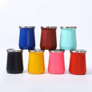 Creative Mini 8oz Stainless Steel Cup Vacuum Insulated Eggshell Painted Travel <b>Mug</b> - Product Image 5