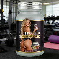 Complément Butt Booster pour l'augmentation et le raffermissement des fesses, 60 capsules