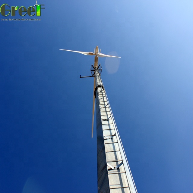 Variable Pitch Wind Turbine 5kw 10kw 30kw Wind Solar Hybrid System for Home Use