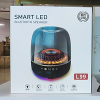 Haut-parleur en verre en gros, en stock, très vendu, avec subwoofer à basses profondes, audio haute puissance pour la maison et l'extérieur.