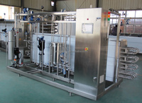 Pasteurisateur tubulaire automatique pour lait 1000 l/h, machine de pasteurisation automatique 800 1000 litres, stérilisateur tubulaire UHT 1000 l/h à vendre