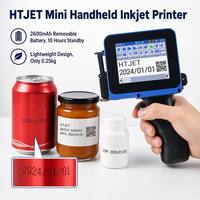 Imprimante jet d'encre TIJ mini sans entretien 600 DPI pour l'impression de dates, de lots et de codes QR sur les emballages alimentaires, les cartons, les bouteilles et les sacs, ainsi que sur les produits chimiques quotidiens
