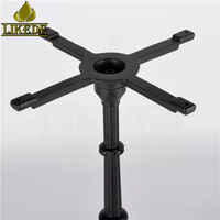 Socle de table élégant et classique en fonte, robuste, pour table de salle à manger, restaurant, café, hôtel, mobilier