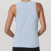 Débardeur de sport personnalisé en Lyocell pour femme – Modèle basique ultra doux et respirant pour le yoga et l'entraînement