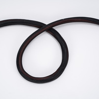 Kabel Harness Daya Arus Tinggi Merah Hitam dengan Terminal Cincin yang Dilapisi Selubung Anyaman untuk Koneksi Peralatan Tenaga Baterai
